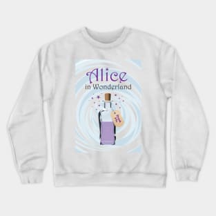 Alice in Wonderland - Alternative Movie Poster Crewneck Sweatshirt